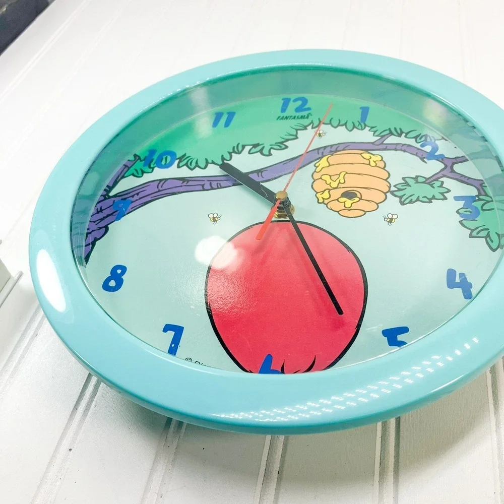FANTASMA WINNIE THE‎ POOH & FRIENDS WALL CLOCK Tested Working